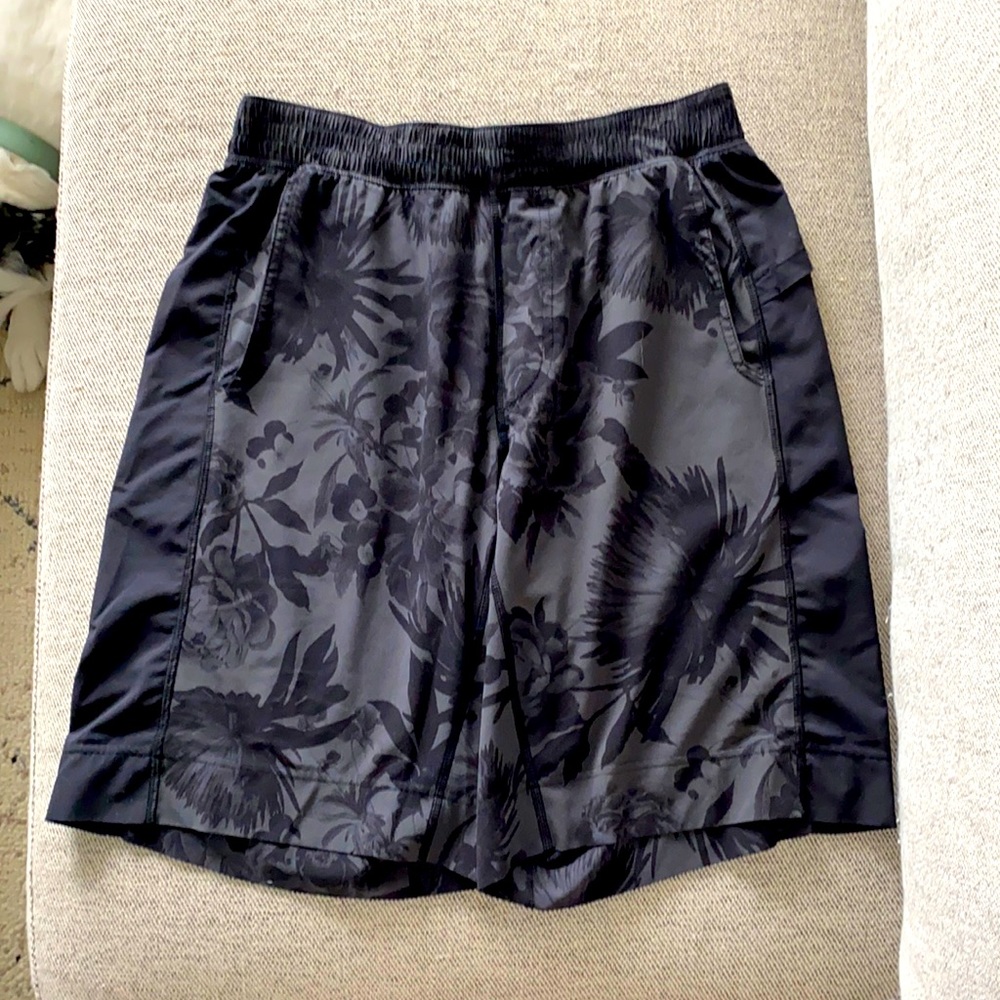 Lululemon floral design shorts